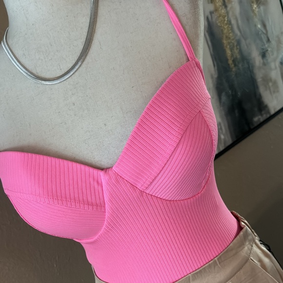 Barbie pink bralette bodysuit - Picture 7 of 14